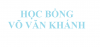 Thông báo V/v nhận học bổng Võ Văn Khánh năm học 2017-2018