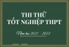 KẾ HOẠCH TỔ CHỨC THI THỬ KỲ THI TN THPT 2022
