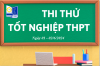 THI THỬ TỐT NGHIỆP THPT 2024