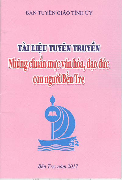 Bìa sách tuyên truyền