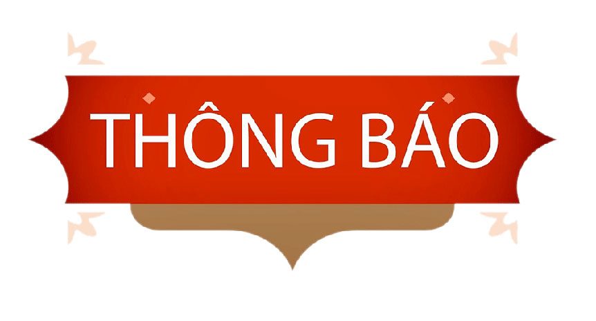 THÔNG BÁO NHẬP HỌC NĂM HỌC 2019-2020