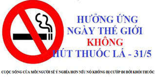 KHẨU HIỆU VÀ THÔNG ĐIỆP  HƯỞNG ỨNG TUẦN LỄ QUỐC GIA KHÔNG THUỐC LÁ NĂM 2020