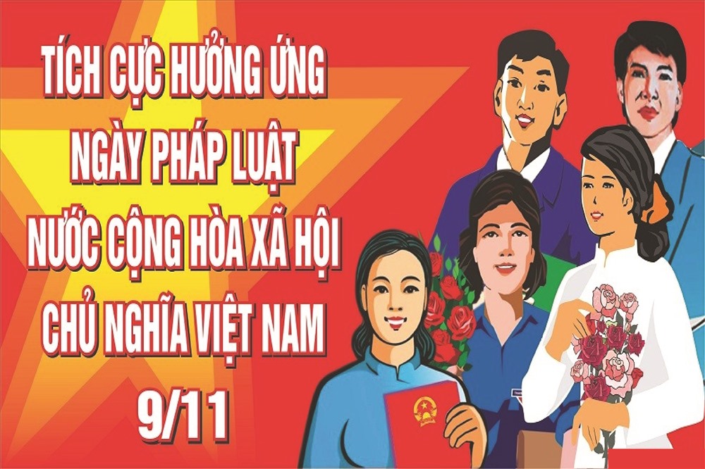HƯỞNG ỨNG NGÀY PHÁP LUẬT NƯỚC CỘNG HÒA XÃ HỘI CHỦ NGHĨA VIÊT NAM 2020