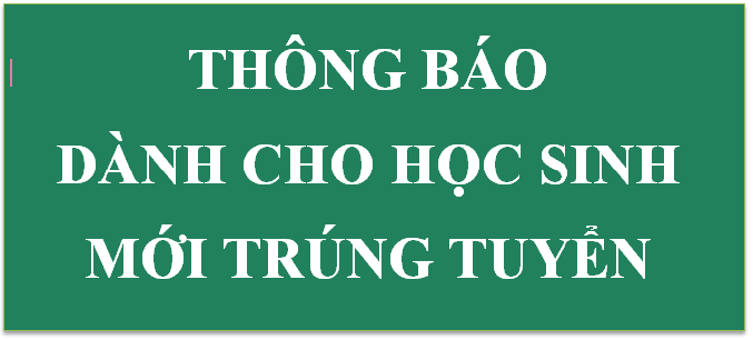THÔNG BÁO VỀ VIỆC CHUẨN BỊ CỦA HỌC SINH TRƯỜNG THPT CHUYÊN BẾN TRE NĂM HỌC 2021 – 2022