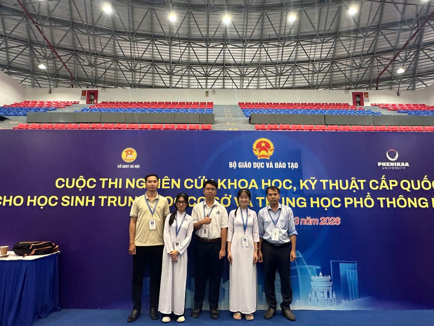 TRƯỜNG THPT CHUYÊN BẾN TRE XUẤT SẮC ĐẠT 02 GIẢI TẠI CUỘC THI KHOA HỌC KỸ THUẬT CẤP QUỐC GIA NĂM HỌC 2025-2026